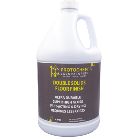 PROTOCHEM LABORATORIES 20% Double-Solids High-Gloss Floor Finish 20%, 1 gal., EA1 PC-67.20-1
